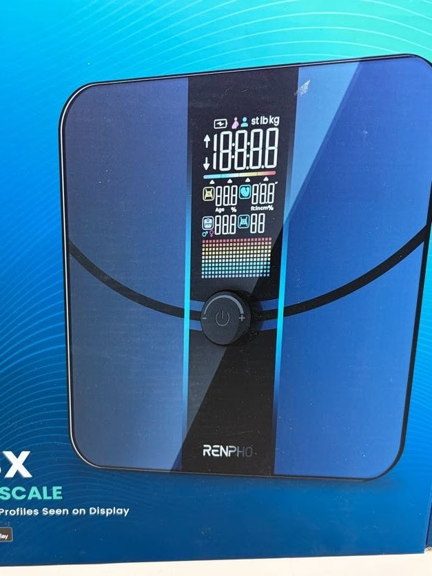 RENPHO Elis 3x Bluetooth Body Fat Scale, Smart Digital Bathroom Weight Scale