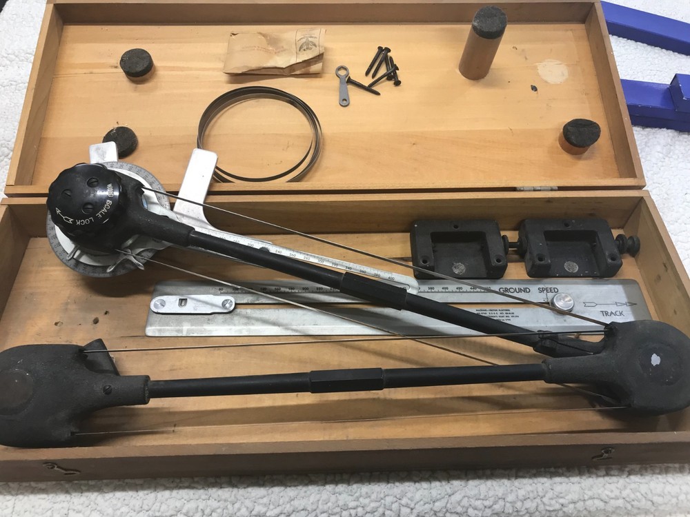 Vintage WW II Era Aviation Vector Plotting Machine From 1940’s Nice condition