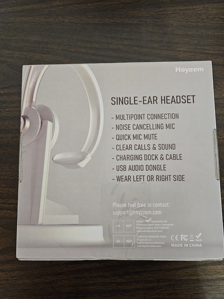 Houzzem Wireless Headset With Microphone