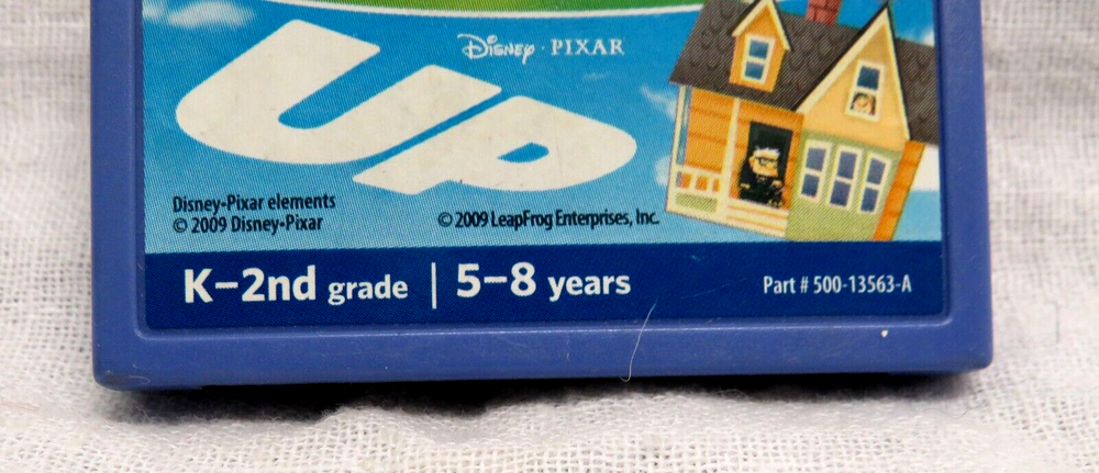 Leap Frog Leapster Explorer DISNEY Pixar UP Learning Game Pre-owned Untested