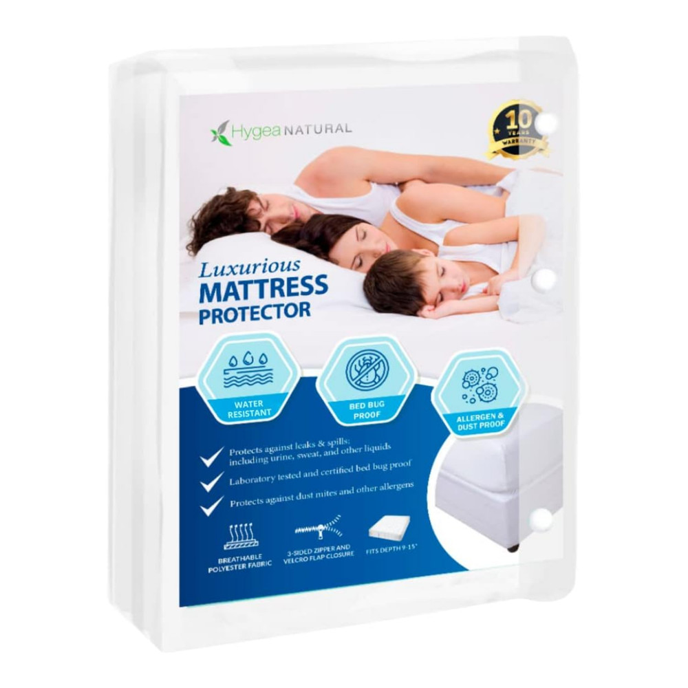 Luxurious Mattress Protector – Waterproof & Bed Bug Resistant Cover