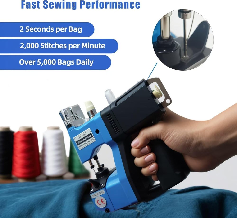 heavy-duty sewing machine, industrial sewing machine, handheld sewing machine