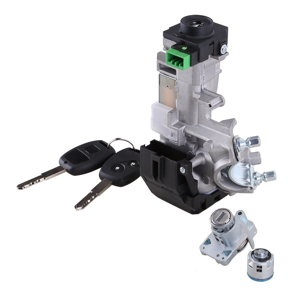 IGNITION & DOOR LOCK CYLINDER SWITCH ASSEMBLY SET 2 REMOTE KEY FOR 2007-2011 CRV