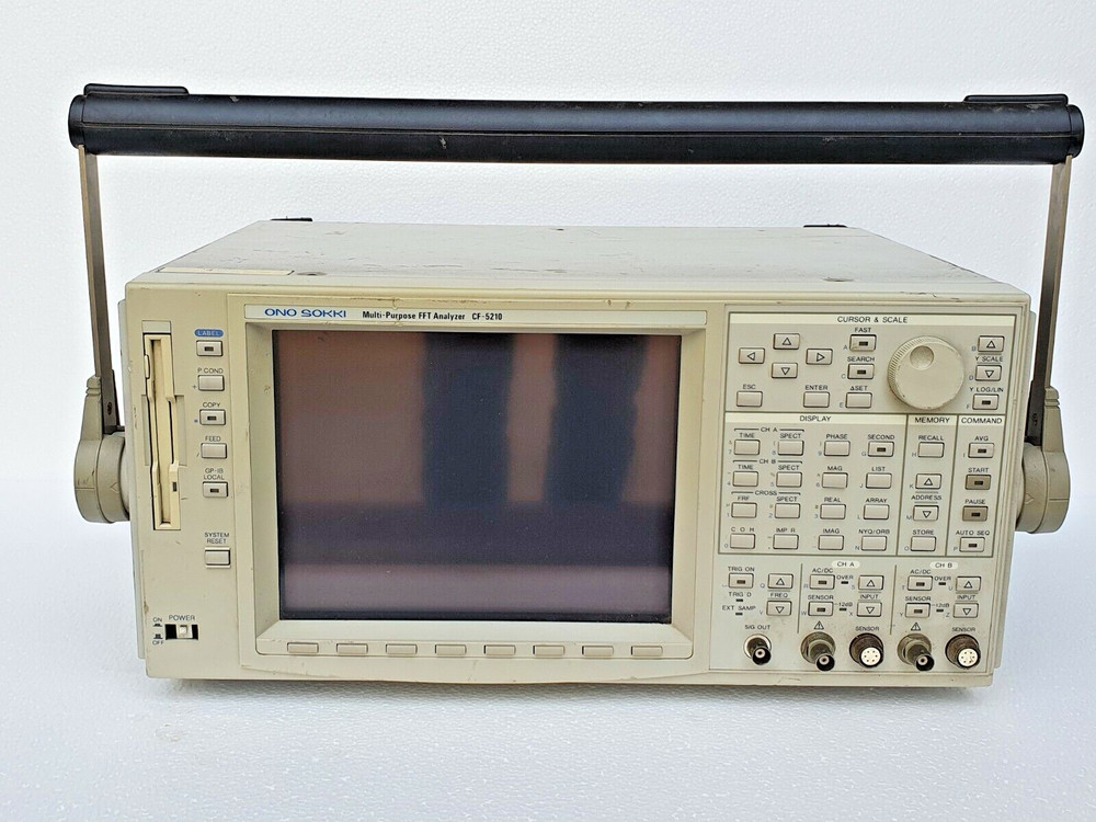 ONO SOKKI CF-5210 Multi-Purpose FFT Analyzer