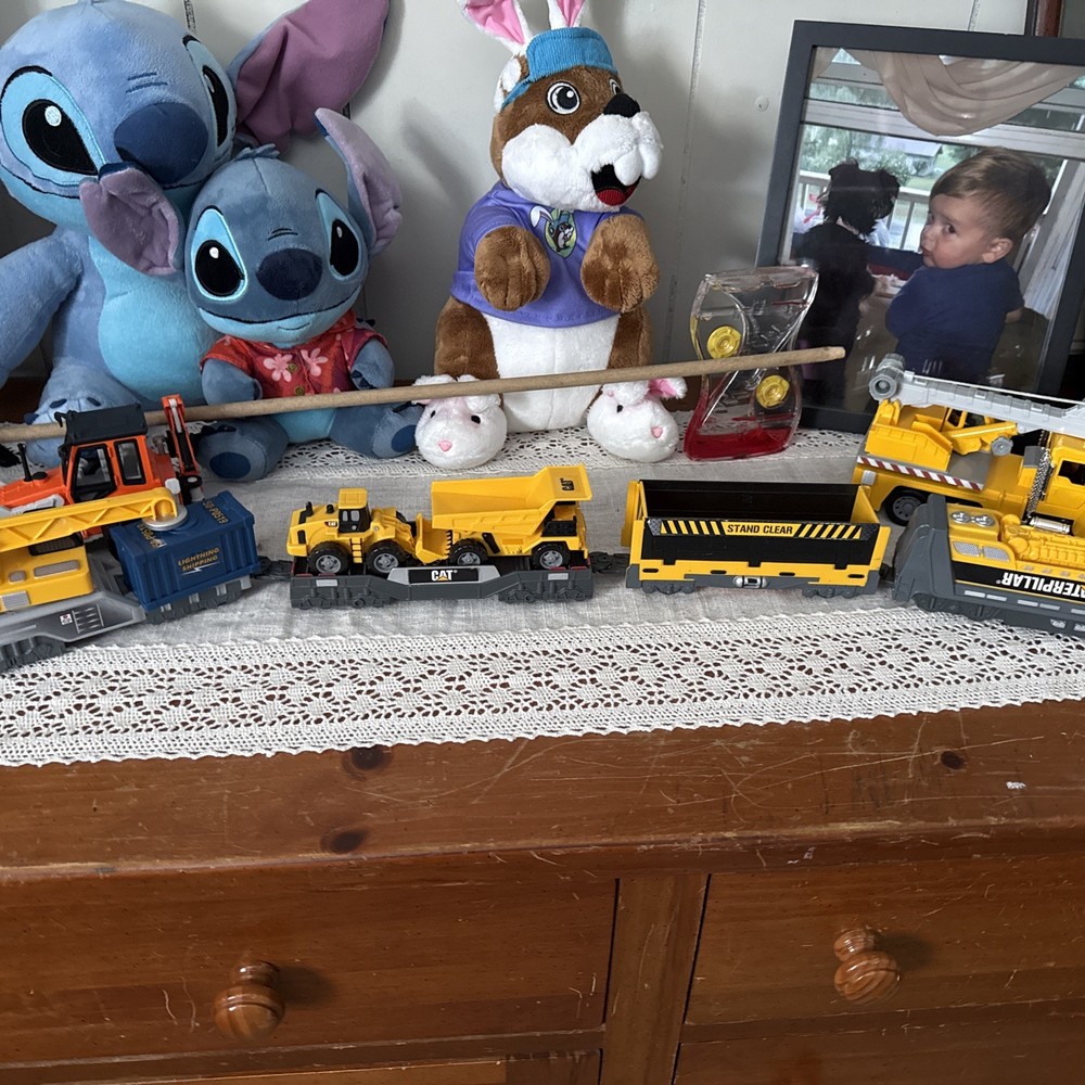 caterpillar train set