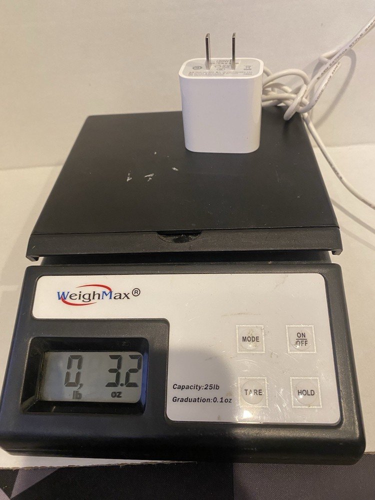 WeighMax Digital Postal Scale Battery Weight Max 25 Pound - USED