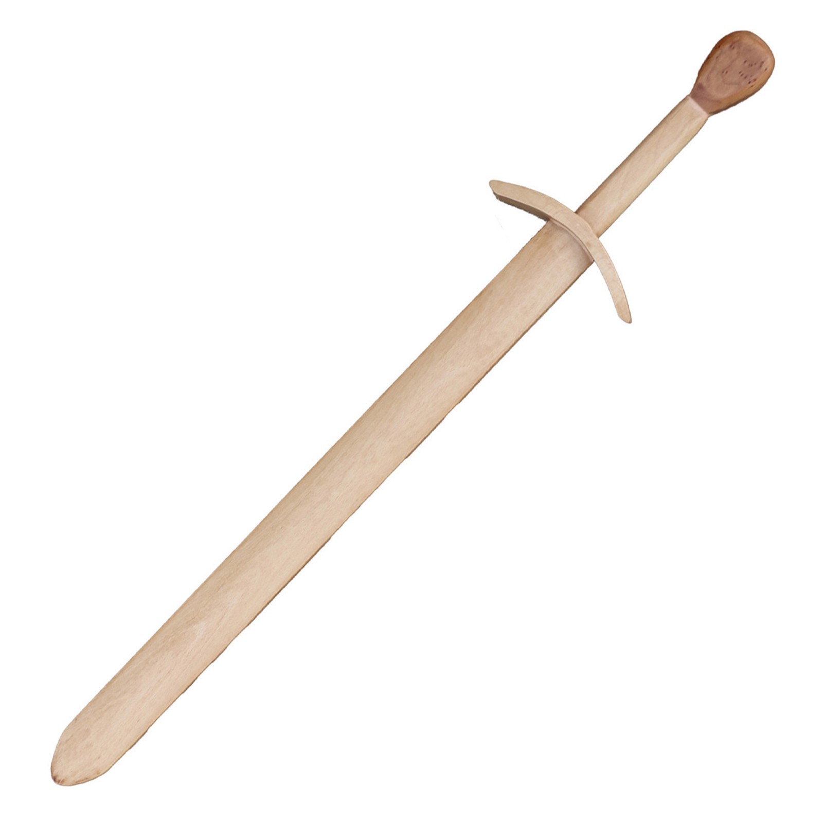 12th Century Wooden Practice Sword Beech Knight LARP Cosplay Stage Combat Prop