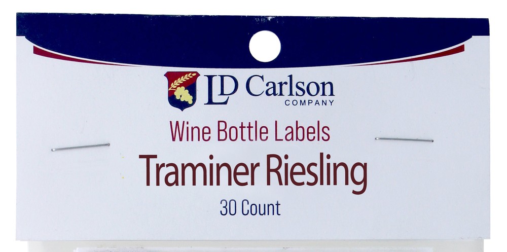 Traminer Riesling Wine Labels