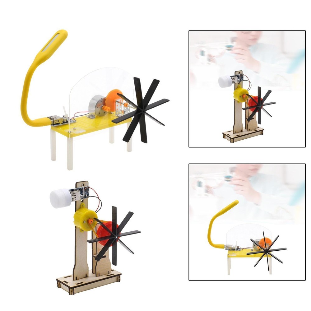 Impeller Hydropower Generator DIY Scientific Experiment Kit Teaching Tool