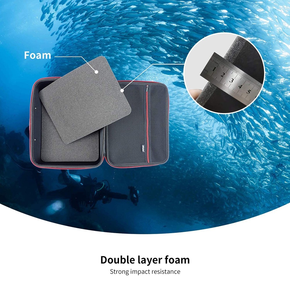 Scuba Regulator Bag with Two High Density Foam Padded | Diving Regulator Prot...