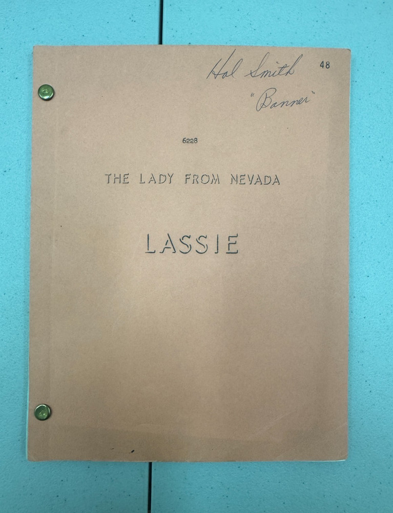Lassie Tv Show Script "The Lady From Nevada"