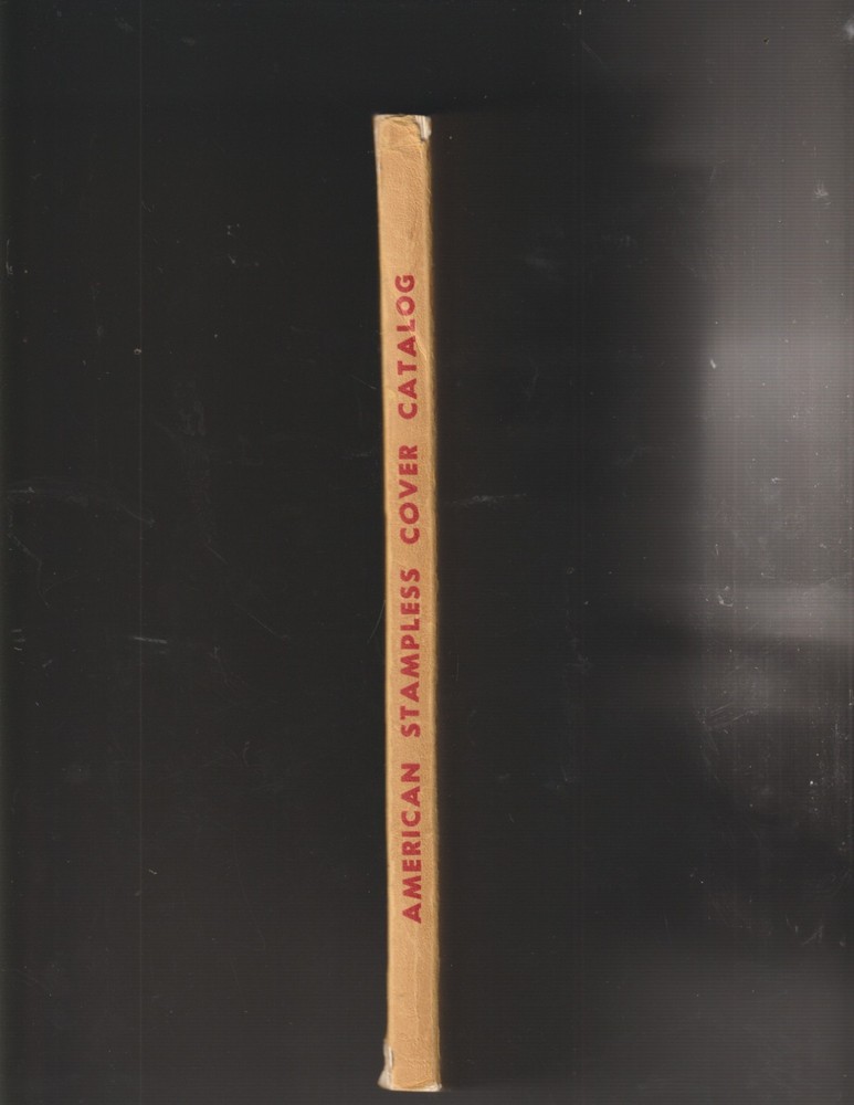 American Stampless Cover Catalog, Sampson, 1971 Softcover Used Good Condition