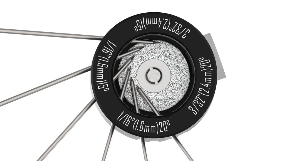 Tungsten Electrode Sharpener & Grinder Multi-Angle Offsets Tool For TIG Welding