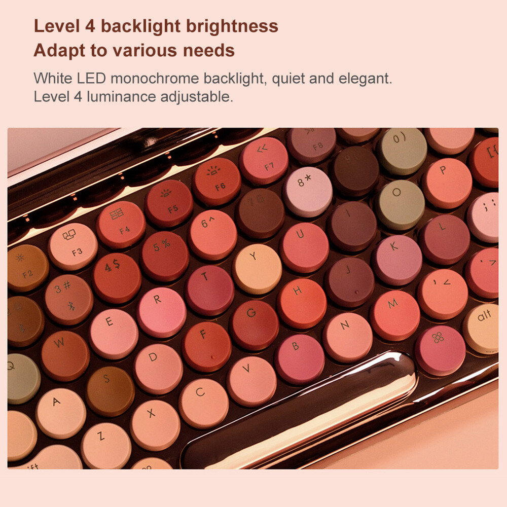 Lofree wireless Bluetooth mechanical keyboard for Windows iOS Mac Android