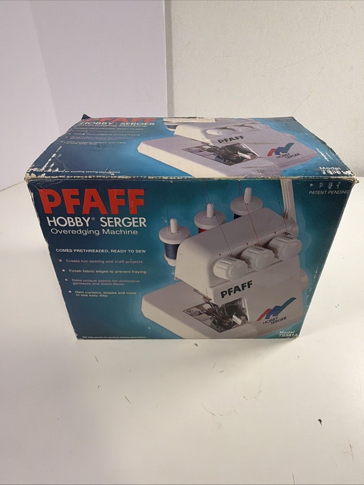 PFAFF Hobby Serger Portable Overedging Machine Overlock Sewing Craft MINI MODEL