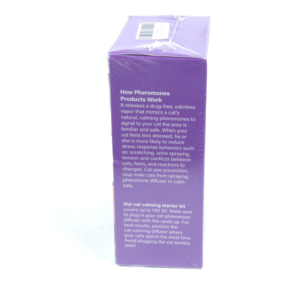 Cat Calming Pheromone Diffuser Kit, 1x Plug-in Diffuser And 48ml Refill