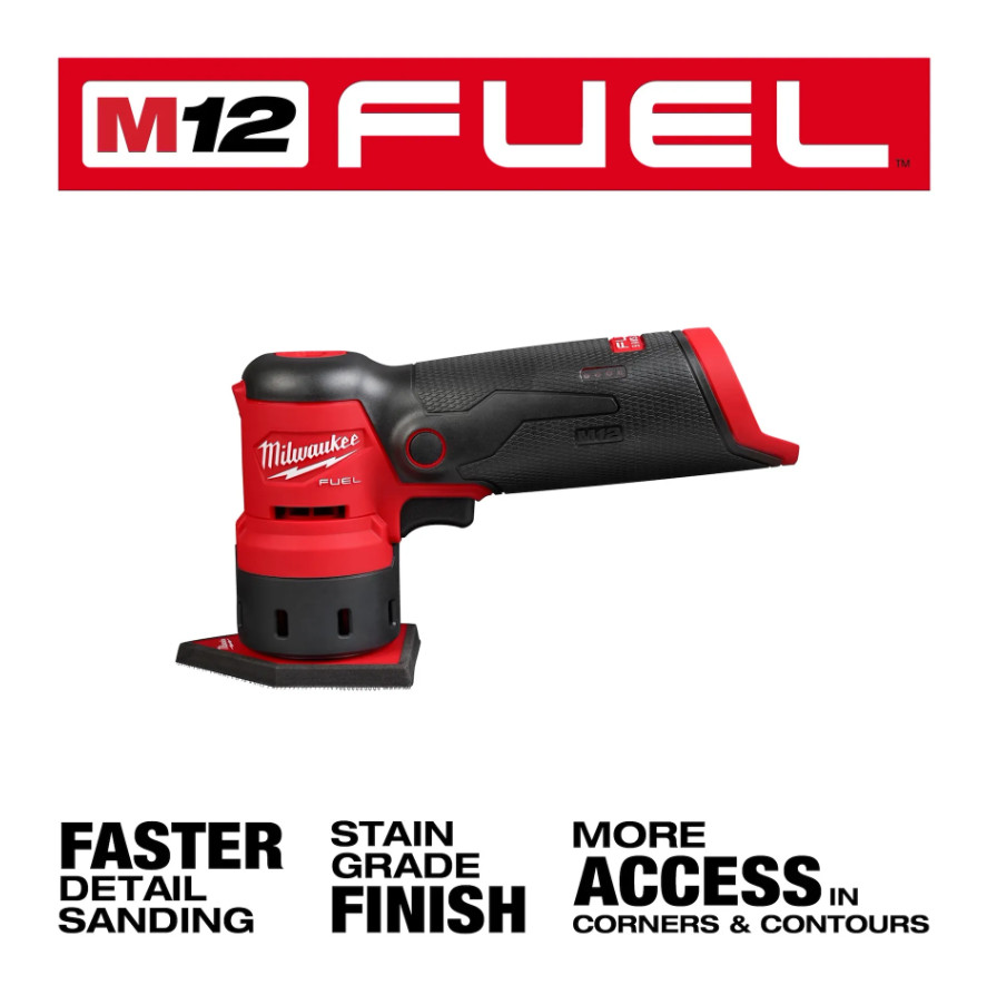 Milwaukee 2531-20 M12 FUEL Orbital Detail Sander