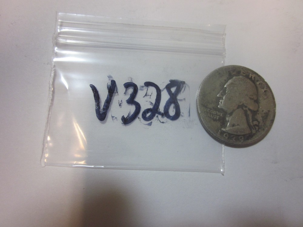 1939 Washington Silver Quarter 90% Silver
