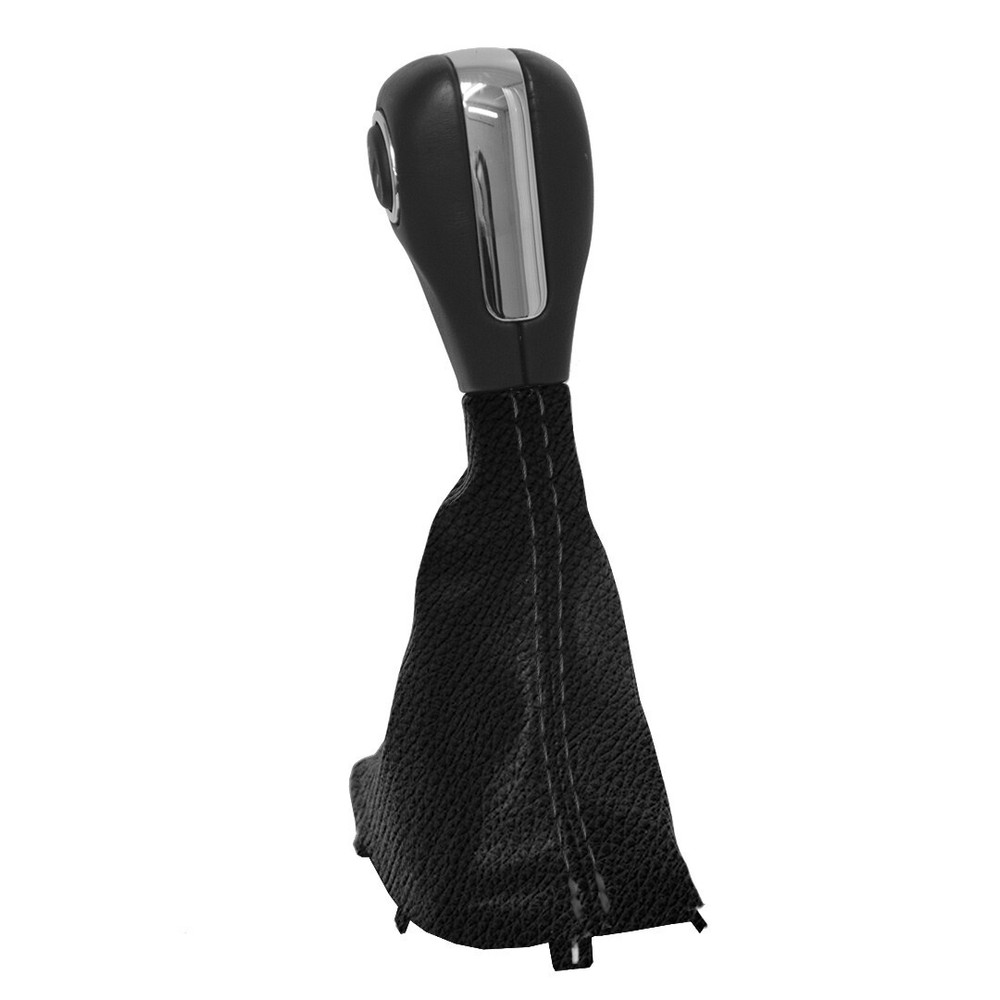 Fits 2011-2019 Ford Explorer Leather Automatic Shift Boot Black