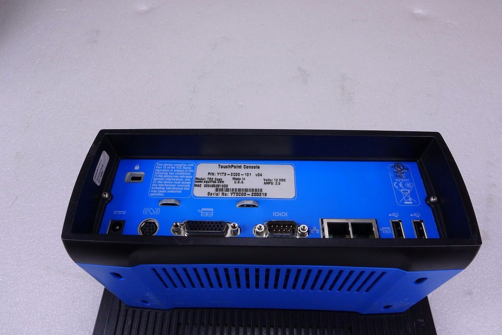 Equitrac Touchpoint Y1T9-0C00 Touch Screen Network Printer Management Console