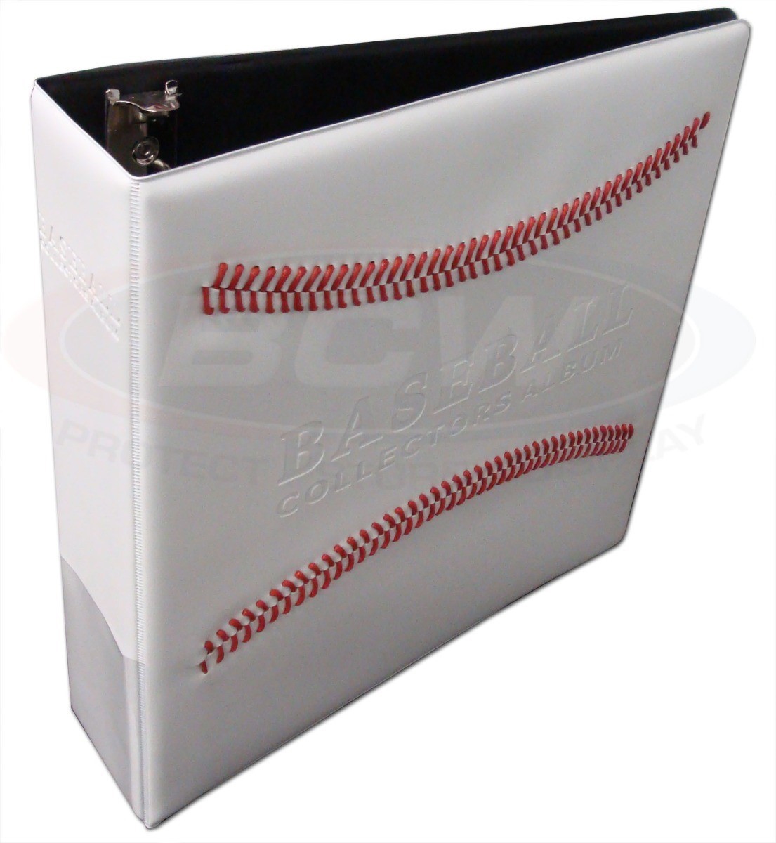 BCW Baseball Cards Collection Binder 3" Wide Album Holds 90 Pages 3 D Rings New