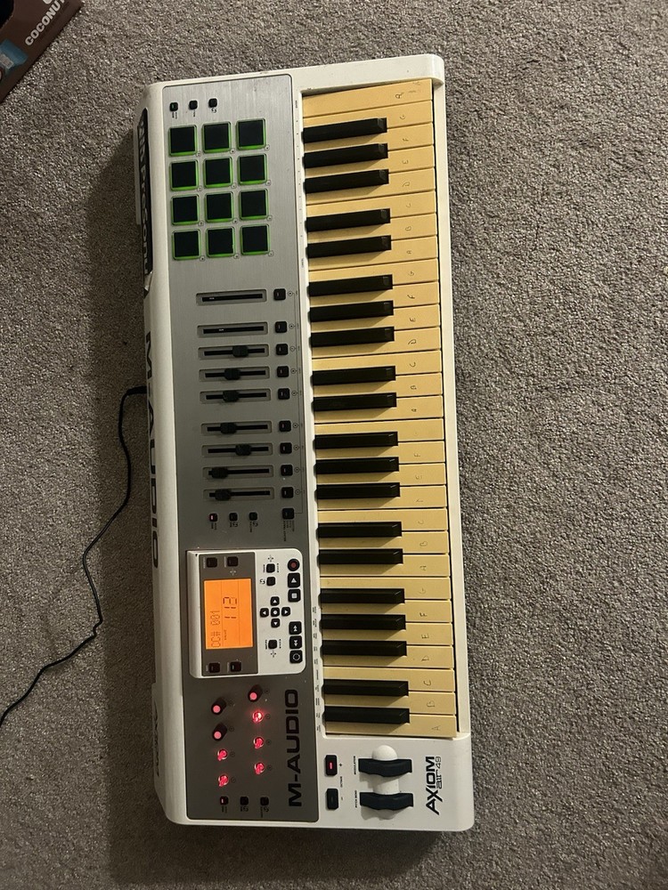 M-Audio Axiom 49 MIDI Keyboard Controller – Used