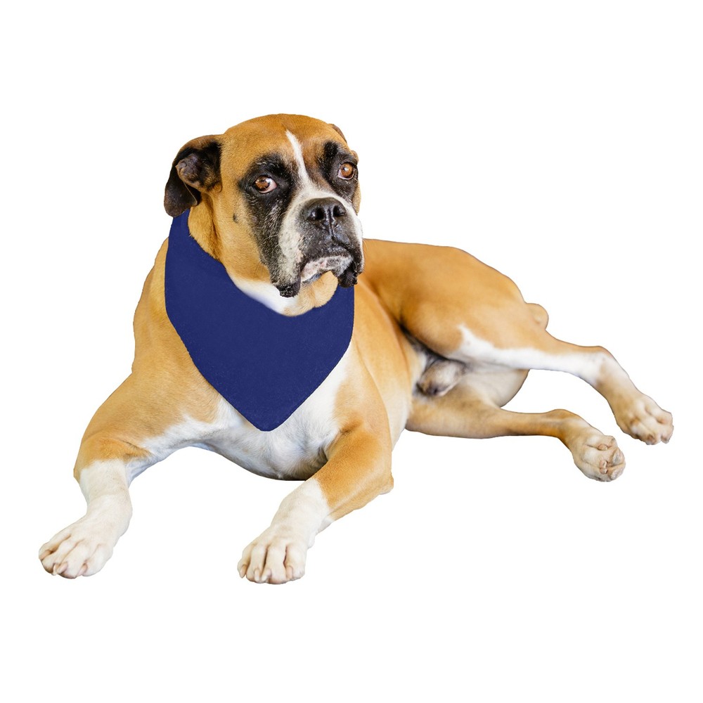 3 Pack Solid Polyester Triangle Dog Bandanas Lightweight Comfortable