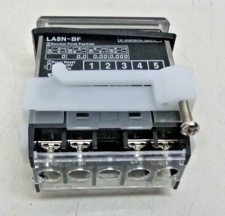 New! AUTONICS Electronic Counter Totalizer, LA8N-BF