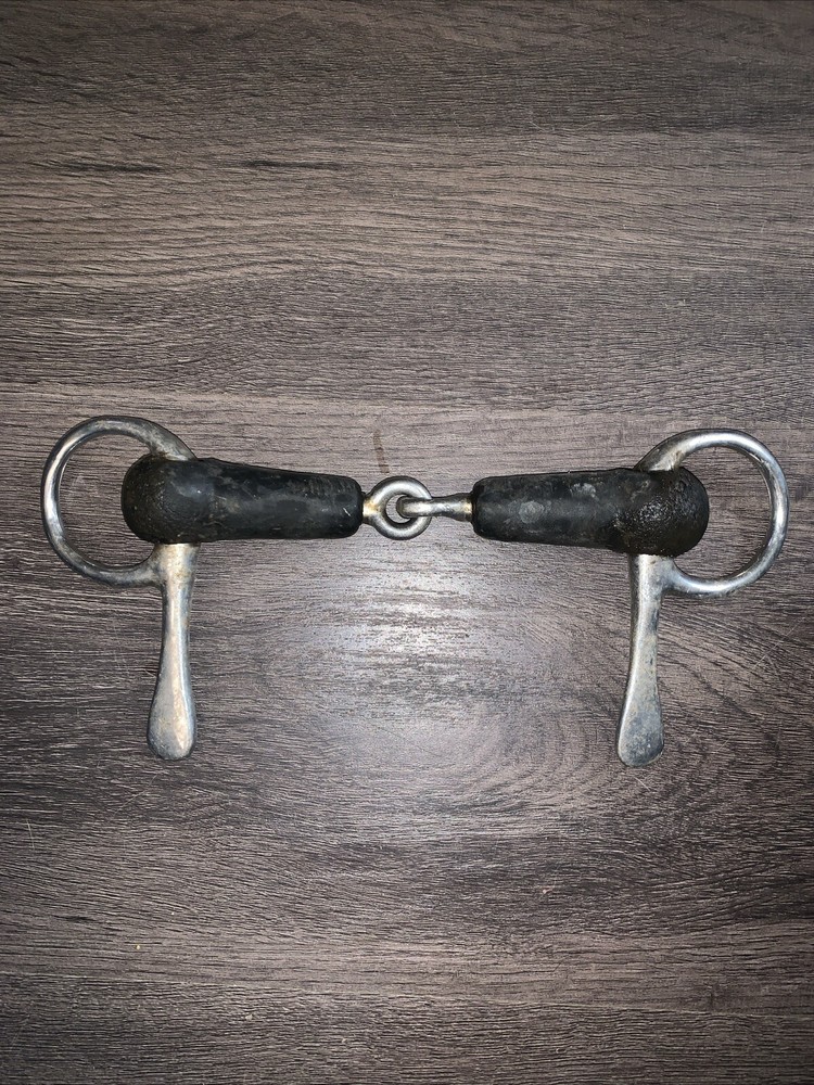Half Cheek Rubber Snaffle