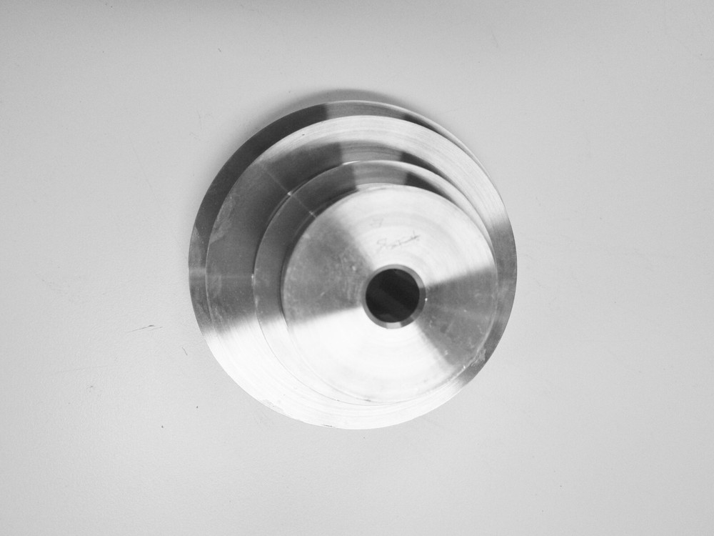 4-Step Cone Pulley with 1/2 Bore; Replacement for Lathe, Drill Press, Scroll Saw