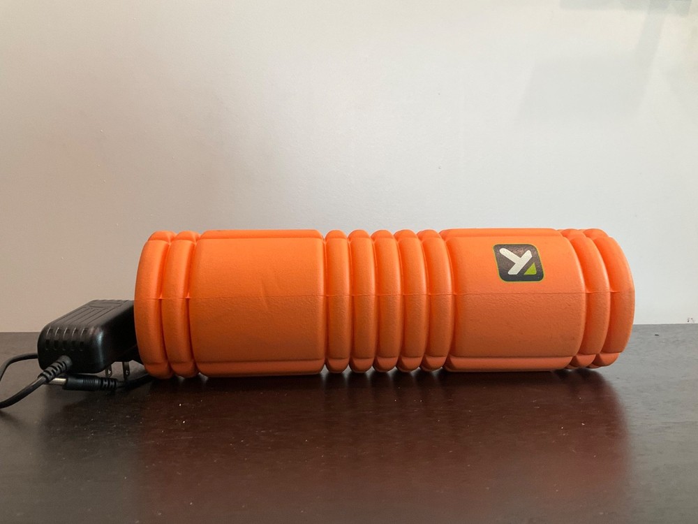 TriggerPoint Orange Grid Vibe Plus Rechargeable Vibrating Massage Foam Roller