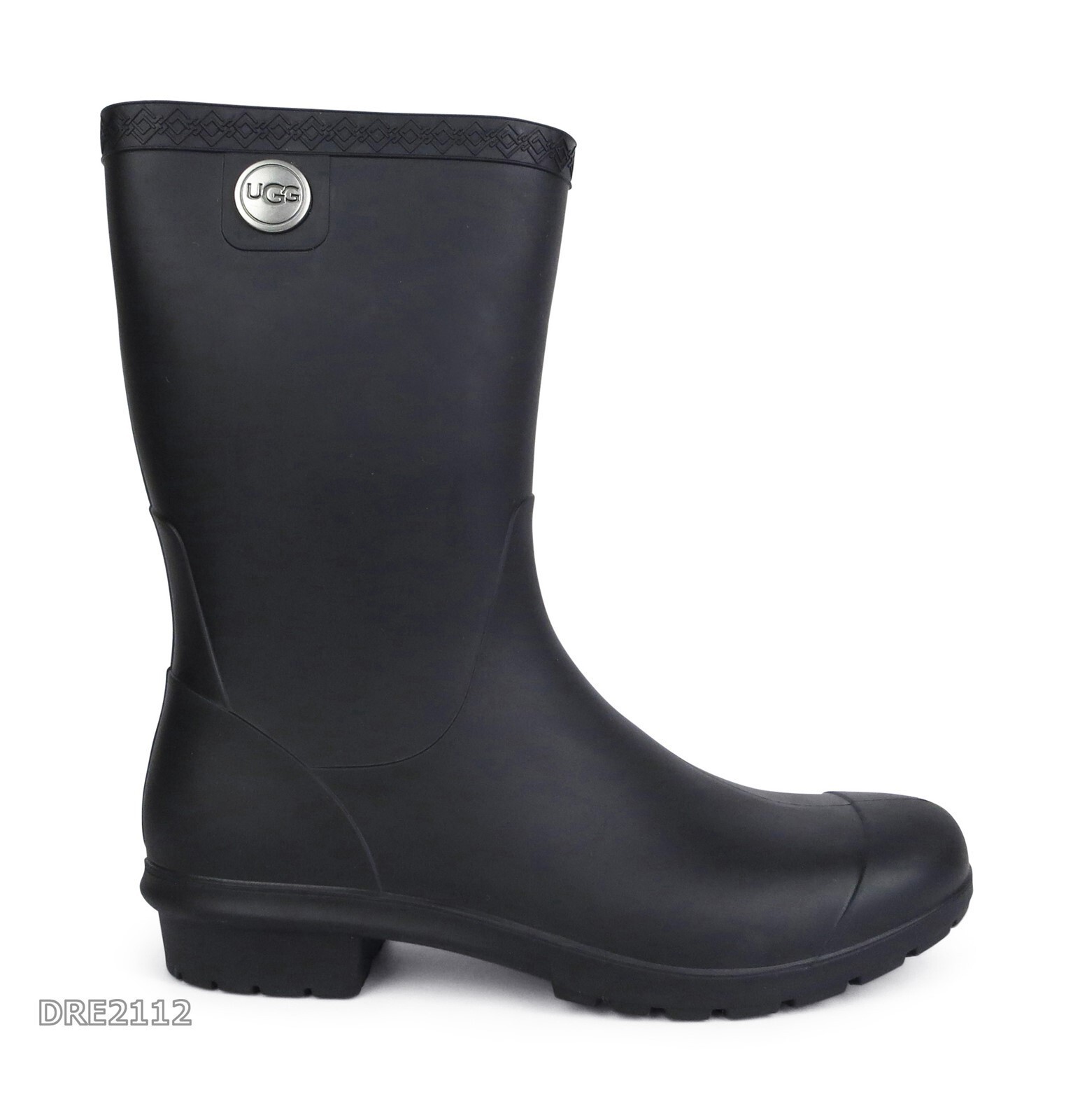 UGG Sienna Matte Black Rain Boots Women’s Size 8 New in Box