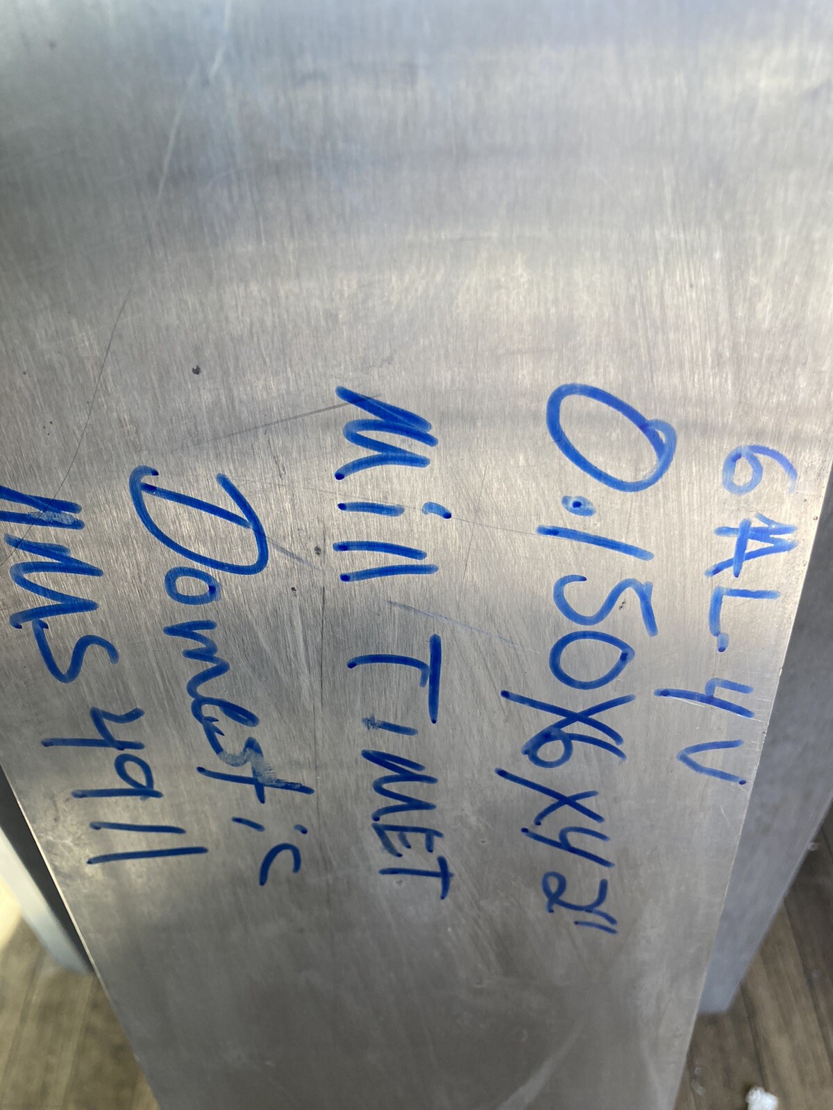 Titanium Sheet 0.150 X 6.000 X 13.25” Titanium Sheet 6-4 Timet ( 4 Sheets