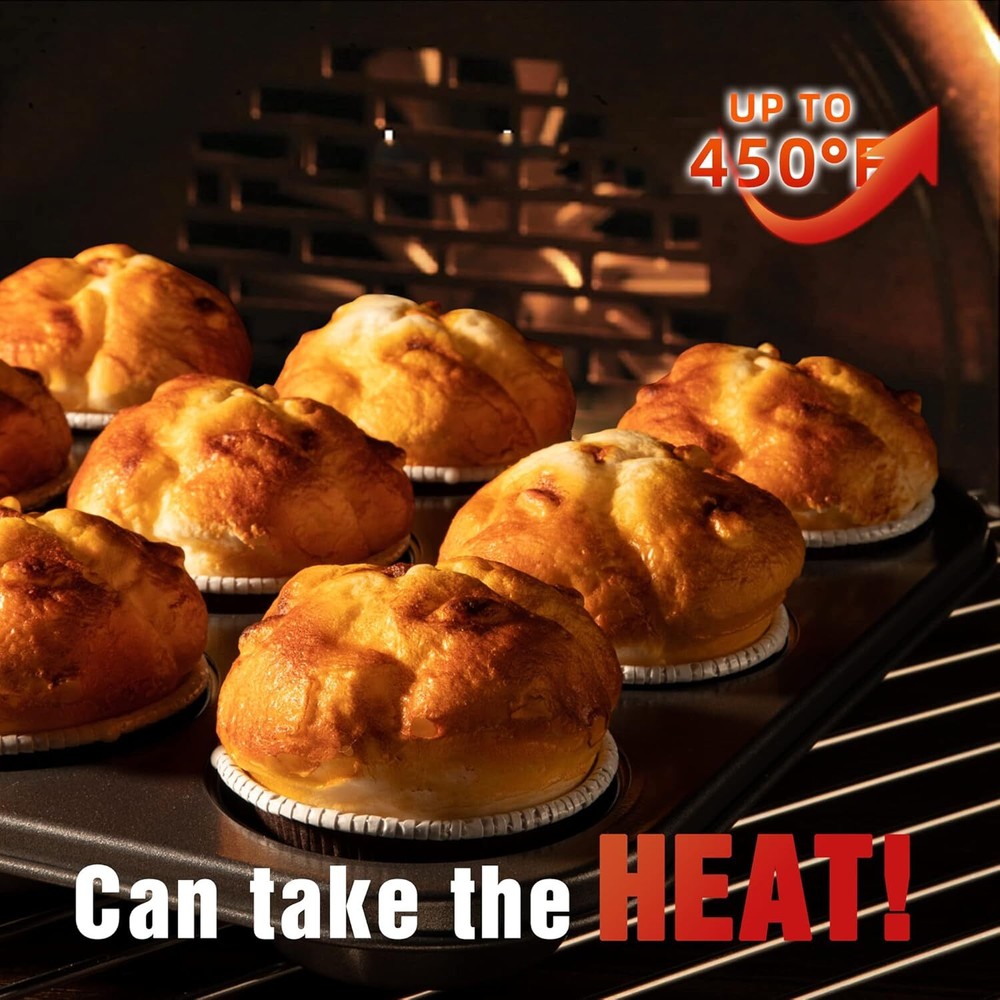 Baking Pan Set, Nonstick Bakeware Set 7 Piece, Baking Set
