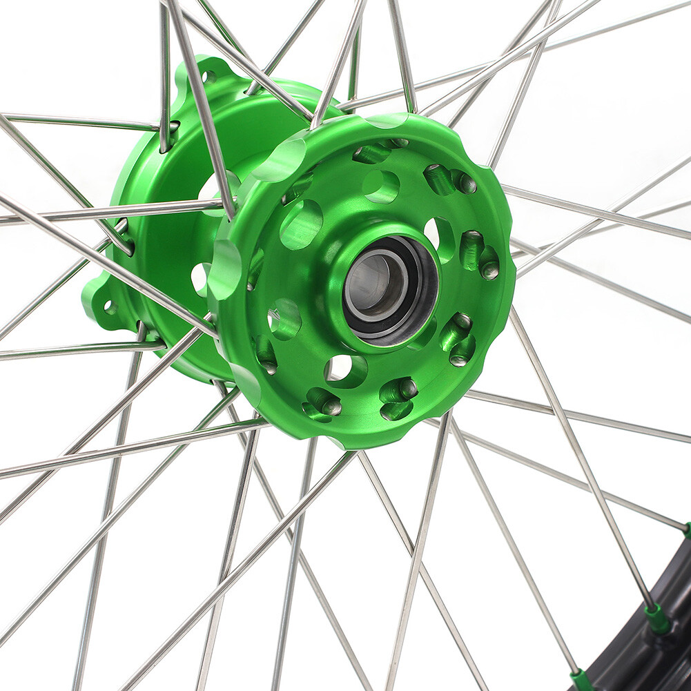 KKE 21/19 MX Wheels Rims for Kawasaki KX250F KX450F 2006-2021 KX450 19-2023 Hubs