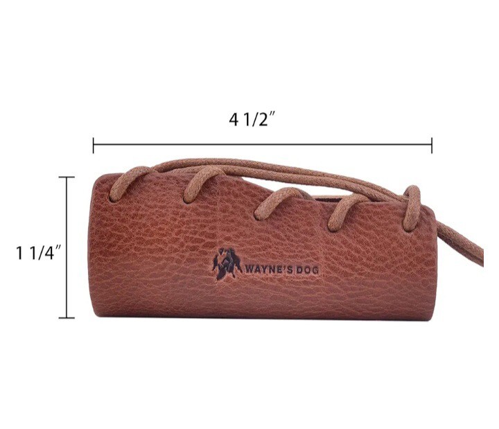 Waynes Dog Leather Axe Collar Guard