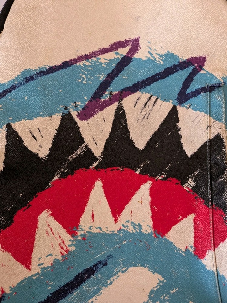 Sprayground Java Shark Jazz Cup Backpack 2018 Release Limited Edition Flawed