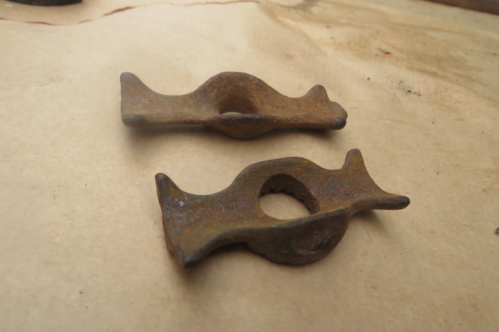 old hardware part for crosscut saw nice ( 5226