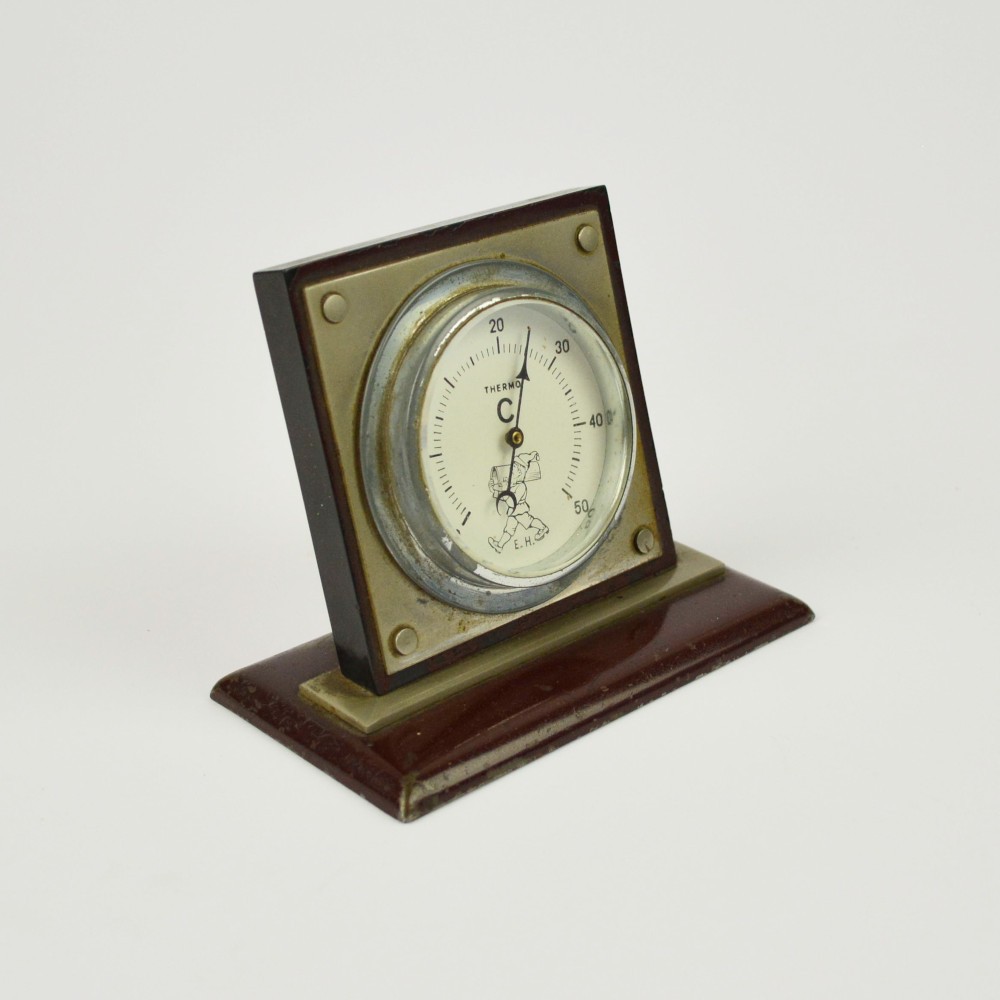 Table Thermometer - Old Thermometer - Thermo Dwarf E.H. - Vintage