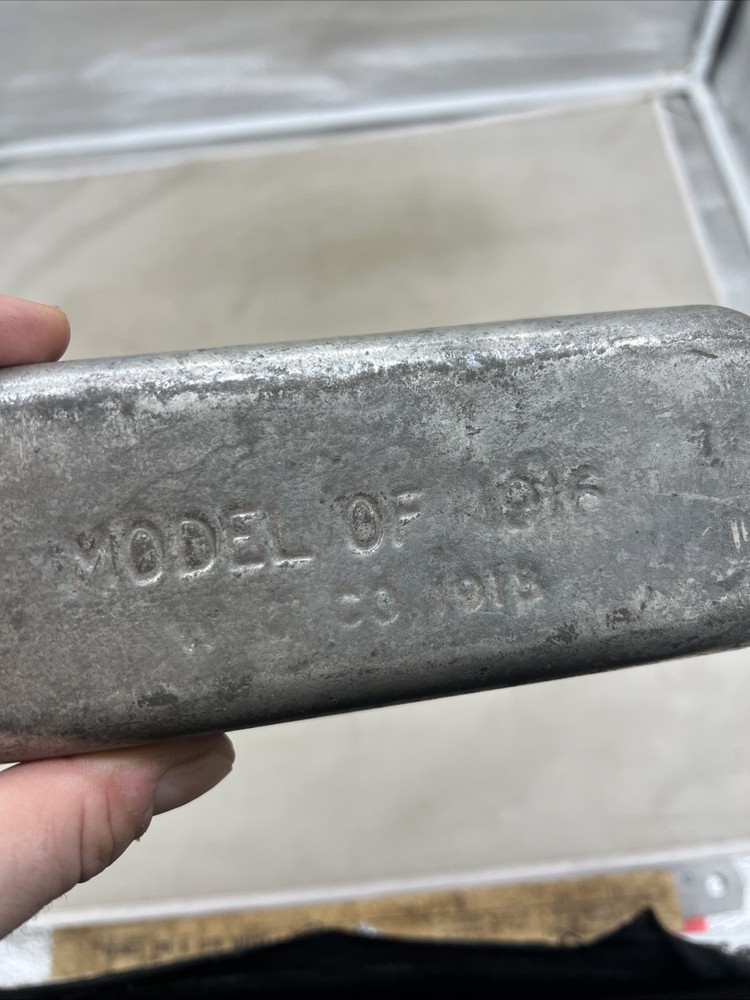 WW1 US Model 1916 Bacon Ration Tin 1918 Dated (FF980