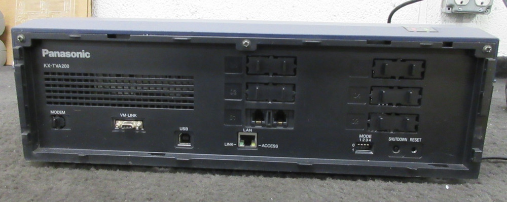 Panasonic KX-TVA200 Voice Mail Processing System