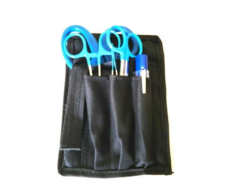 Shears EMT Scissors combo pack w holster Blue