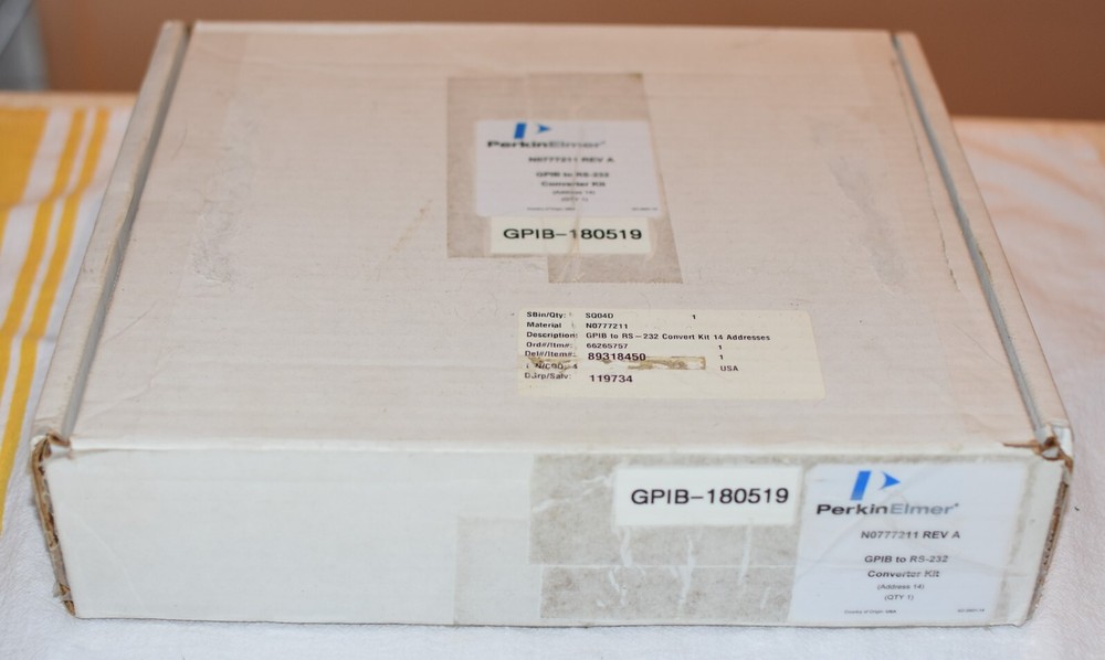 PerkinElmer ICS Model 4894B GPIB Interface 1 Port Serial
