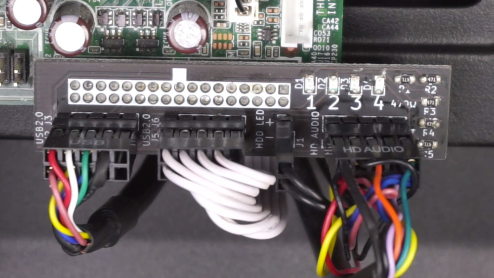 Dell Optiplex 790 & 990 and Precision T1600 Front Panel Header Adapter Kit