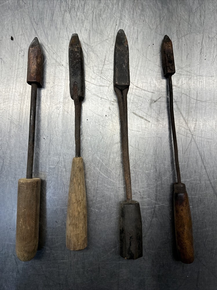 Vintage Copper Head Soldering Iron Welding Tool Original