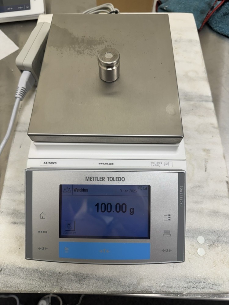 Mettler XA1502S Top Loading Balance
