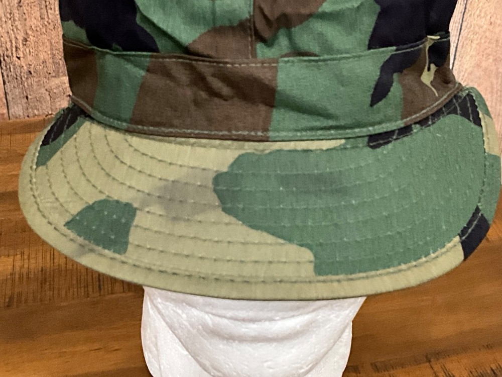 Cap Camouflage Pattern Class Woodland M81 7 1/4 Ear Flaps