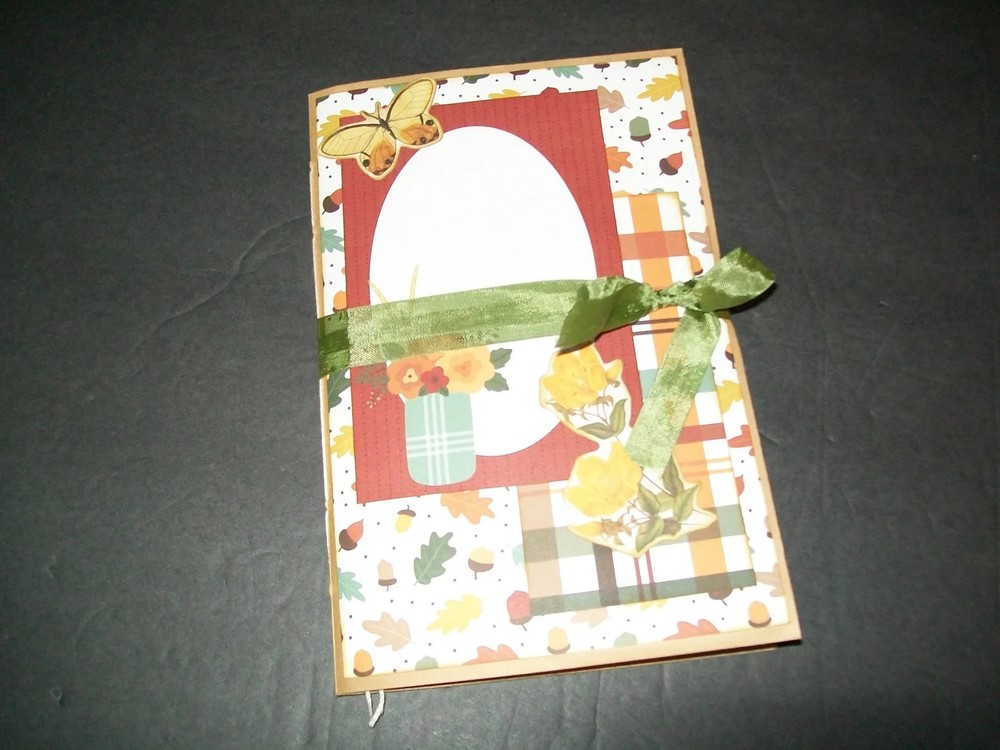 Handmade Fall Junk Journal Gratitude Holiday Blank Journal Fall Planner
