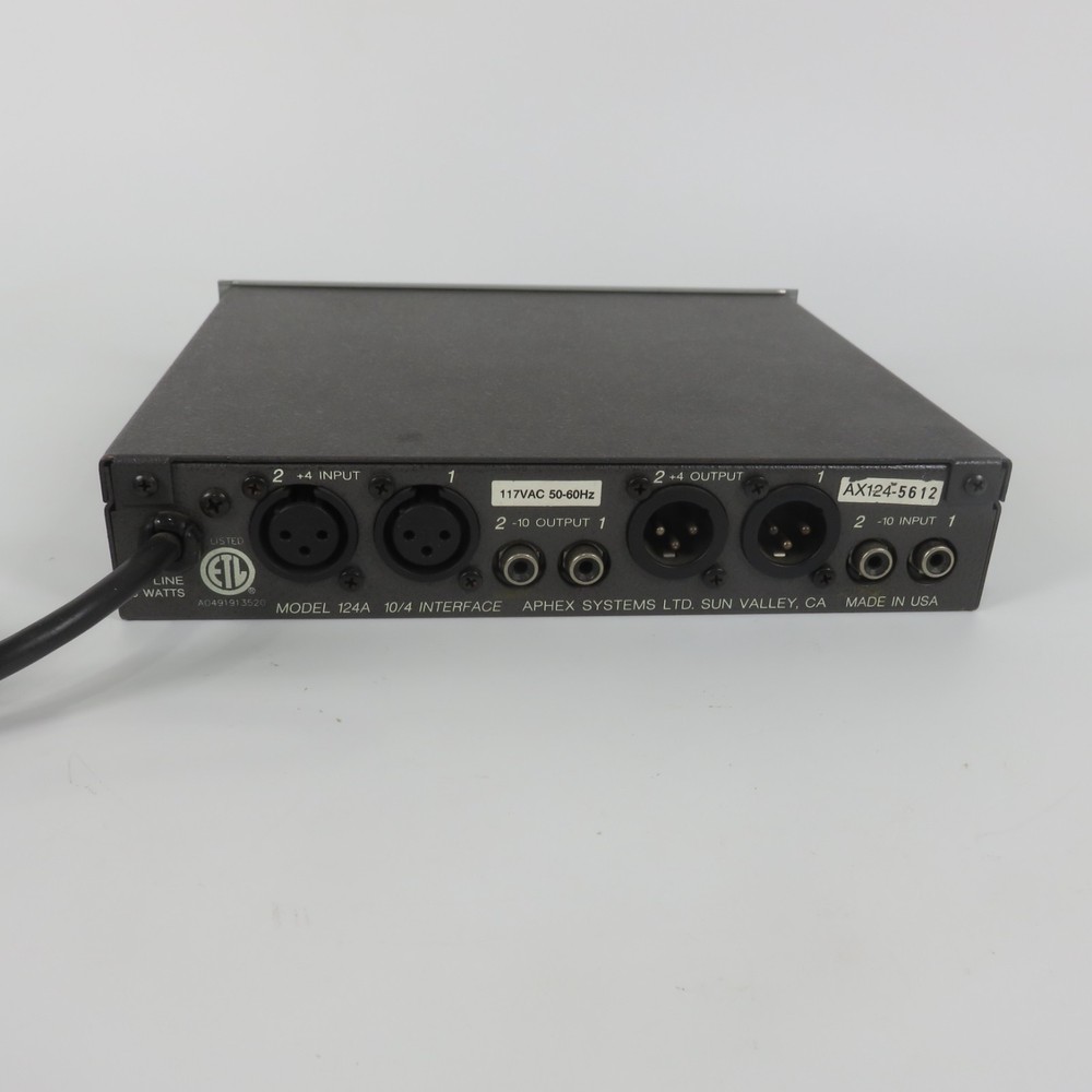 Aphex 124A 10/4 Interface 2 Channel Audio Leveler