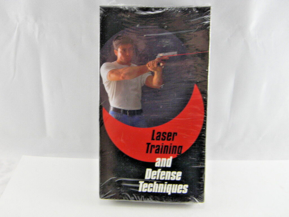 Crimson Trace Laser Training & Self Defense VHS Sealed in Original Package